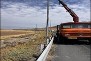 آذربایجان غربی -نصب چراغهای LED در راستای ارتقای خدمت رسانی و بهره دهی و ارتقای ایمنی محورهای منتهی به مرز تمرچین در آستانه اربعین حسینی (ع) و کمک به مدیریت مصرف انرژی در نقطه پرتصادف گردنه ایلانلو محور ارومیه-مهاباد