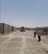 ببینید| آماده سازی سایت های طرح نهضت ملی مسکن زابل در شمال سیستان و بلوچستان