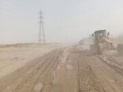 ببینید| عملیات آماده سازی سایت طرح نهضت ملی مسکن شهرستان مرزی سراوان