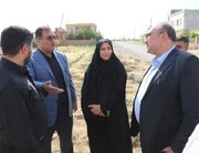 بازدید مدیر کل راهداری و حمل و نقل جاده ای آذربایجان غربی از محل احداث راهدارخانه باروق