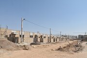 ببینید | پیشرفت فیزیکی ساخت فاز اول خانه های یک طبقه جایگزین مسکن مهر ناایمن سمنان