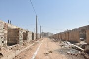 ببینید | پیشرفت فیزیکی ساخت فاز اول خانه های یک طبقه جایگزین مسکن مهر ناایمن سمنان
