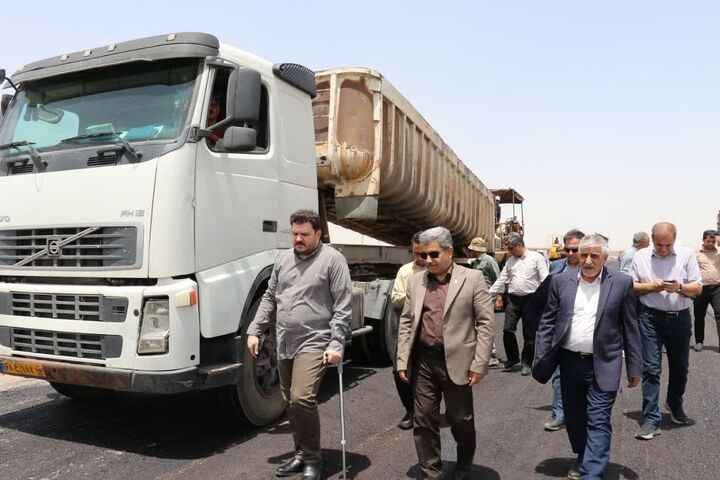 برنامهریزی برای بهرهبرداری از باند برگشت کمربندی تربتجام تا پایان مهرماه  اداره کل راه و شهرسازی خراسان رضوی