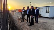 بازدید مدیرکل و معاونین اداره کل راه و شهرسازی استان البرز از پروژه سرای سالمندان شاهین ویلا کرج