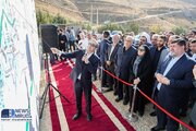 ببینید| آیین آغاز عمليات اجرایی آزادراه پردیس_هراز با حضور وزیر راه و شهرسازی