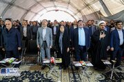 ببینید| آیین آغاز عمليات اجرایی آزادراه پردیس_هراز با حضور وزیر راه و شهرسازی