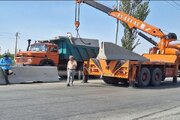 آغاز عملیات ایمن‌سازی محور نقده - محمدیار در کریدور اربعین حسینی