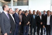 ببینید| دیدار مدیرعامل راه‌آهن ایران و کشور آذربایجان در پایانه ریلی آستارا