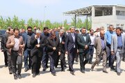 ببینید| دیدار مدیرعامل راه‌آهن ایران و کشور آذربایجان در پایانه ریلی آستارا