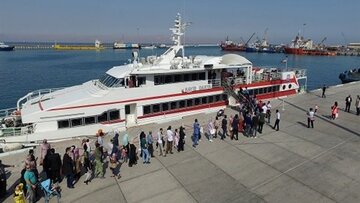 تردد دریایی زائران اربعین