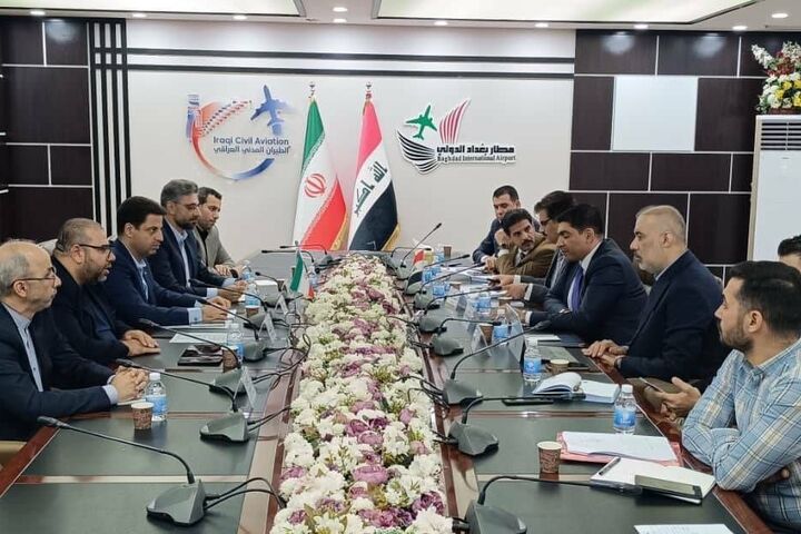 نشست مشترک مسئولان هوانوردی ایران و عراق برای تسهیل پروازهای اربعین حسینی برگزار شد