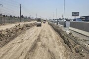 ببینید|️ادامه عملیات تعریض آزادراه کرج قزوین حدفاصل گلدشت تا بهشت سکینه