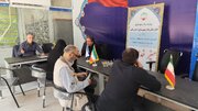 ببینید | حضور میدانی مدیرکل راه و شهرسازی البرز در میز خدمت نماز جمعه کرج