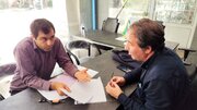 ببینید | حضور میدانی مدیرکل راه و شهرسازی البرز در میز خدمت نماز جمعه کرج