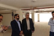بازدید مشاور رئیس هیأت عامل و مدیر پروژه‌های زیربنایی صندوق ملی مسکن از روند پیشرفت پروژه های طرح نهضت ملی مسکن قزوین