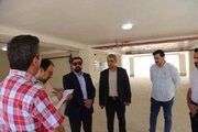 بازدید مشاور رئیس هیأت عامل و مدیر پروژه‌های زیربنایی صندوق ملی مسکن از روند پیشرفت پروژه های طرح نهضت ملی مسکن قزوین