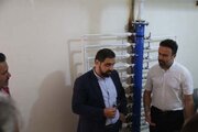 بازدید مشاور رئیس هیأت عامل و مدیر پروژه‌های زیربنایی صندوق ملی مسکن از روند پیشرفت پروژه های طرح نهضت ملی مسکن قزوین