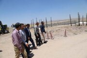 بازدید مشاور رئیس هیأت عامل و مدیر پروژه‌های زیربنایی صندوق ملی مسکن از روند پیشرفت پروژه های طرح نهضت ملی مسکن قزوین