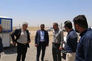 بازدید مشاور رئیس هیأت عامل و مدیر پروژه‌های زیربنایی صندوق ملی مسکن از روند پیشرفت پروژه های طرح نهضت ملی مسکن قزوین