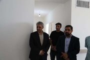 بازدید مشاور رئیس هیأت عامل و مدیر پروژه‌های زیربنایی صندوق ملی مسکن از روند پیشرفت پروژه های طرح نهضت ملی مسکن قزوین
