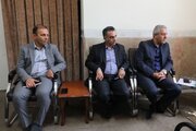 دیدار پيمان آرامون مدیر کل و رئیس شورای هماهنگی راه و شهرسازی آذربایجان‌غربی با حجت‌الاسلام‌والمسلمین سید مهدی قریشی نماینده‌ ولی فقیه در آذربایجان‌غربی و امام جمعه ارومیه