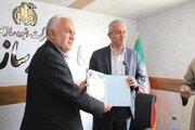 بازدید پیمان آرامون مدیرکل راه وشهرسازی آذربایجان‌غربی از روند اجرای پروژه ۱۰۵۰ واحدی طرح نهضت ملی مسکن در شهرستان خوی