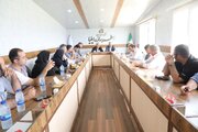 بازدید پیمان آرامون مدیرکل راه وشهرسازی آذربایجان‌غربی از روند اجرای پروژه ۱۰۵۰ واحدی طرح نهضت ملی مسکن در شهرستان خوی