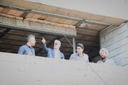بازدید پیمان آرامون مدیرکل راه وشهرسازی آذربایجان‌غربی از روند اجرای پروژه ۱۰۵۰ واحدی طرح نهضت ملی مسکن در شهرستان خوی