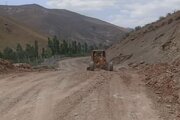 ببینید|️عملیات بهسازی محور گته ده به گراب از توابع بخش بالا طالقان