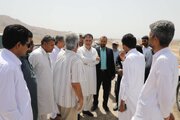 ببینید| بازدید مدیرکل راهداری و حمل و نقل جاده ای جنوب سیستان و بلوچستان از پروژه های عمرانی شهرستان فنوج