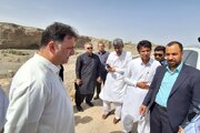 ببینید| بازدید مدیرکل راهداری و حمل و نقل جاده ای جنوب سیستان و بلوچستان از پروژه های عمرانی شهرستان فنوج