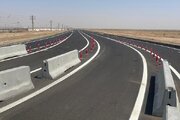 ببینید | اتمام پروژه بهسازی و آسفالت چهار خطه جاده مواکب در مرز چزابه در خوزستان