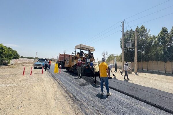 ببینید|️عملیات بهسازی وروکش آسفالت محور های روستایی شهرستان چهارباغ
