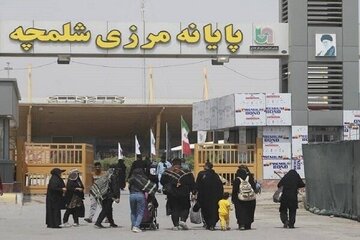 رکورد جدید تردد مسافران در مرزهای چذابه و شلمچه ثبت شد