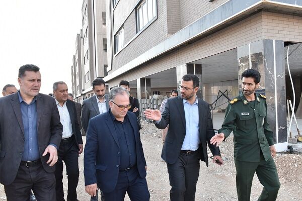 بازدید مشترک مسئولان استان سمنان از پروژه ۱۶۰ واحدی نهضت ملی مسکن مرکز استان