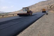 روکش آسفالت محور سرواباد کامیاران