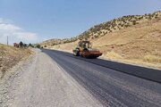 روکش آسفالت محور سرواباد کامیاران