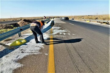 اقدامات زیرساختی، نظارتی و خدماتی در محورهای مواصلاتی شهرستان تربت‌جـام/از عملیات گسترده ایمنی جاده‌ای تا نظارت میدانی بر مطالبات رانندگان