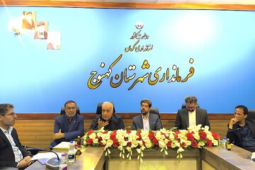 شورای اداری جنوب کرمان با حضور معاون وزیر راه و شهرسازی برگزار شد
