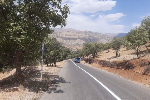اجرای ۵۰ کیلومتر خط‌کشی در محورهای روستایی و فرعی بخش میانکوه در چهارمحال و بختیاری