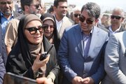 آغاز عملیات اجرایی آماده سازی اراضی طرح نهضت ملی مسکن و جوانی جمعیت شهر جیرفت