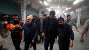 ببینید| بازدید استاندار خوزستان از پایانه مرزی شلمچه