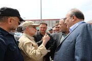گزارش_تصویری بازدید معاون وزیر کشور از پایانه مرزی تمرچین و زیرساخت‌های ایجاد شده در این پایانه برای تردد زائرین اربعین حسینی