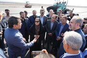 ببینید | بازدید وزیر راه و شهرسازی از مراحل تکمیل فرودگاه بم