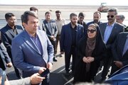 ببینید | بازدید وزیر راه و شهرسازی از مراحل تکمیل فرودگاه بم