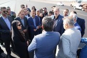 ببینید | بازدید وزیر راه و شهرسازی از مراحل تکمیل فرودگاه بم