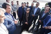 ببینید | بازدید وزیر راه و شهرسازی از مراحل تکمیل فرودگاه بم