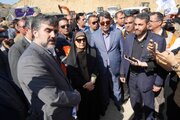 ببينيد | افتتاح تقاطع غیرهمسطح دهبکری با حضور وزیر راه و شهرسازی