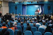 ببینید | برگزاری جلسه شورای اداری جیرفت و عنبرآباد با حضور وزیر راه و شهرسازی