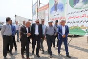 آیین آغاز عملیات اجرایی پروژه راهسازی قطعه چهارم محور سه‌راهی ایواوغلی تا گیت ورودی منطقه آزاد ماکو